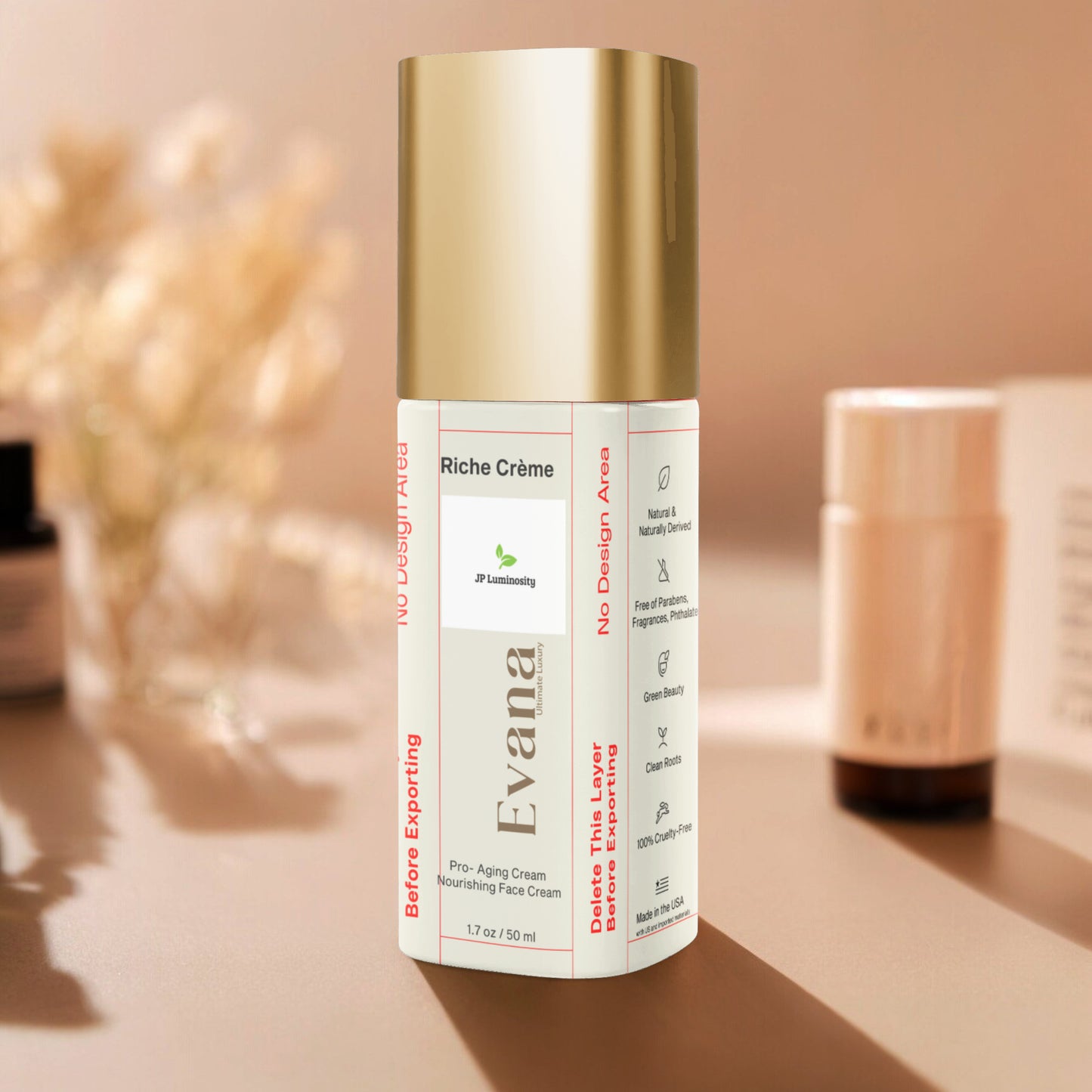 Pro-Aging Nourishing Face Cream Gold Cap
