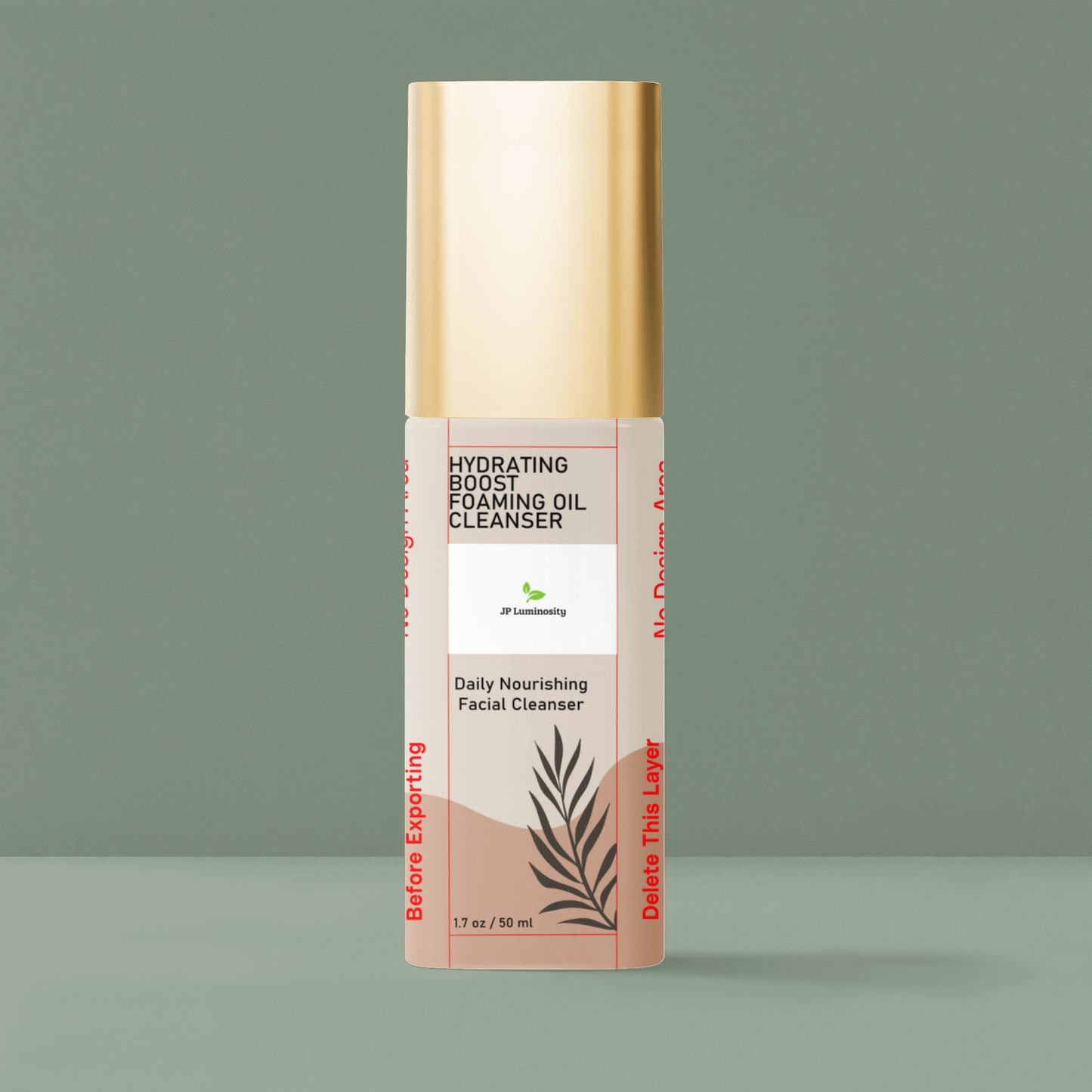 Milky Oil Foaming Cleanser Gold Cap