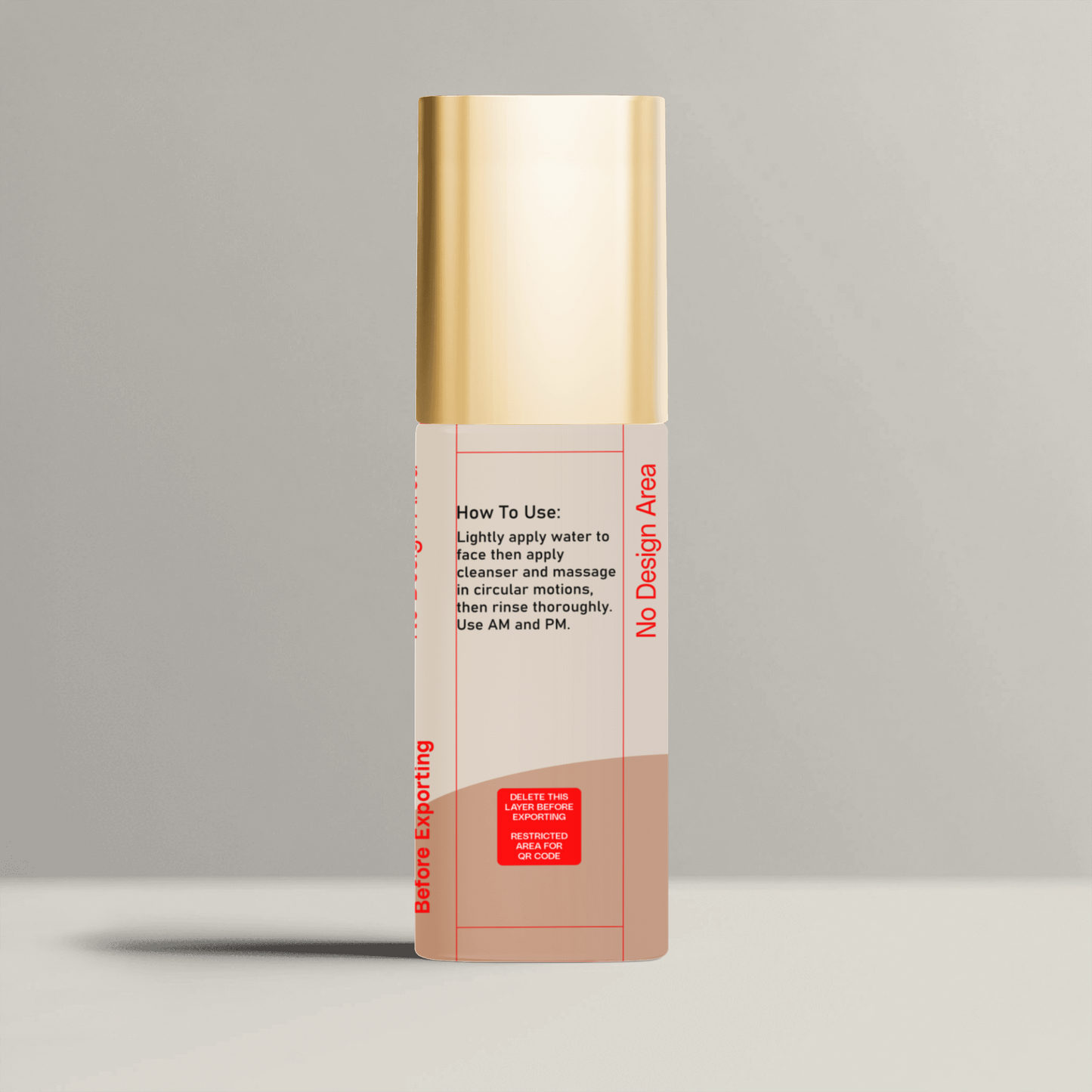 Milky Oil Foaming Cleanser Gold Cap