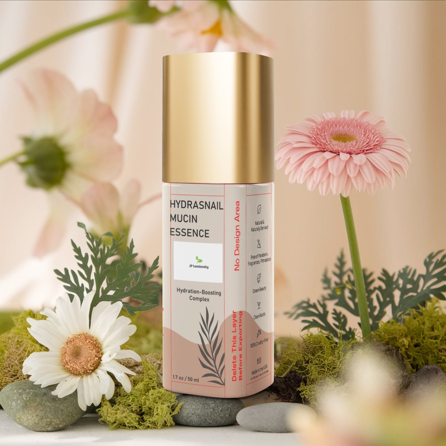 HydraSnail Mucin Essence Gold Cap