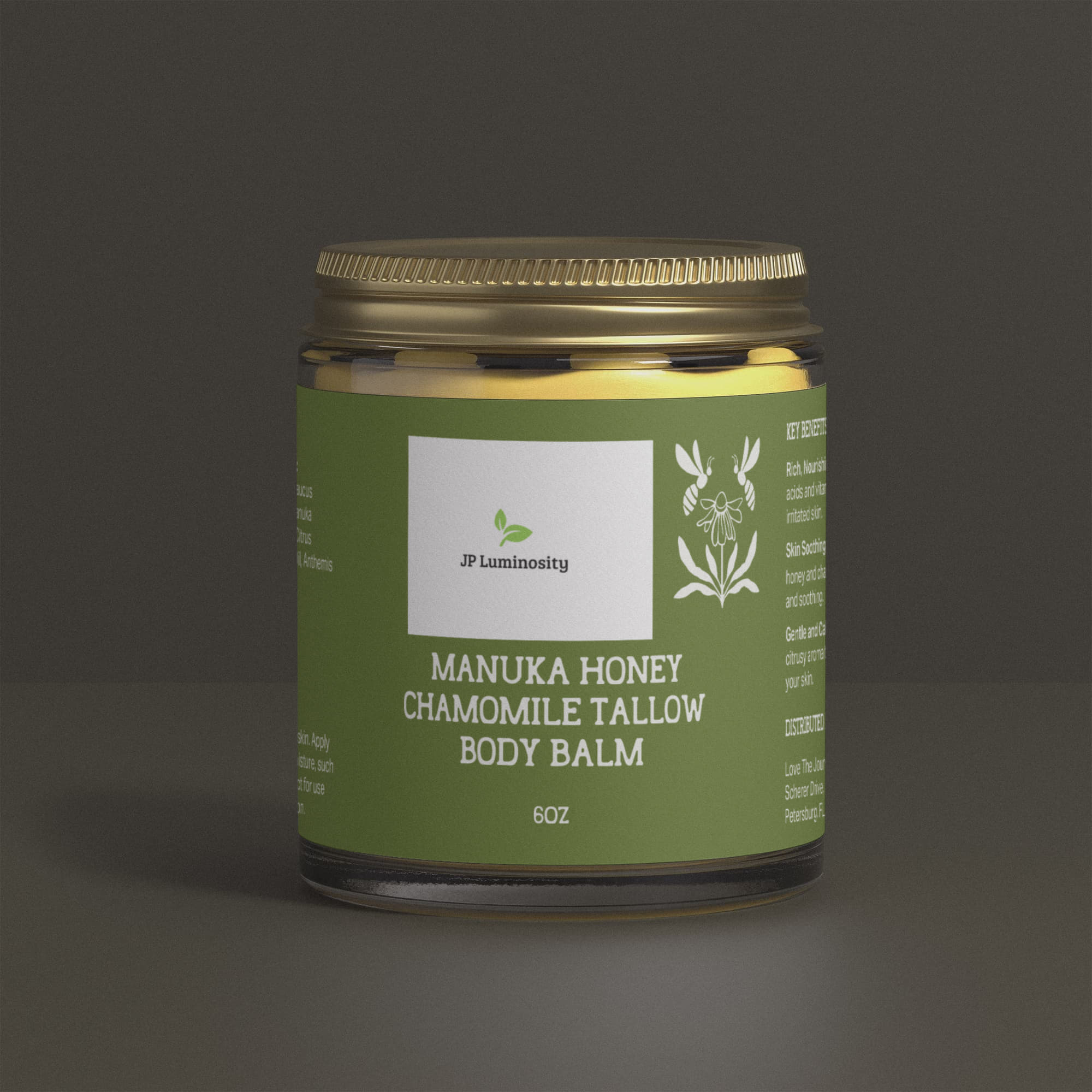 Manuka Honey Chamomile Tallow Body Balm