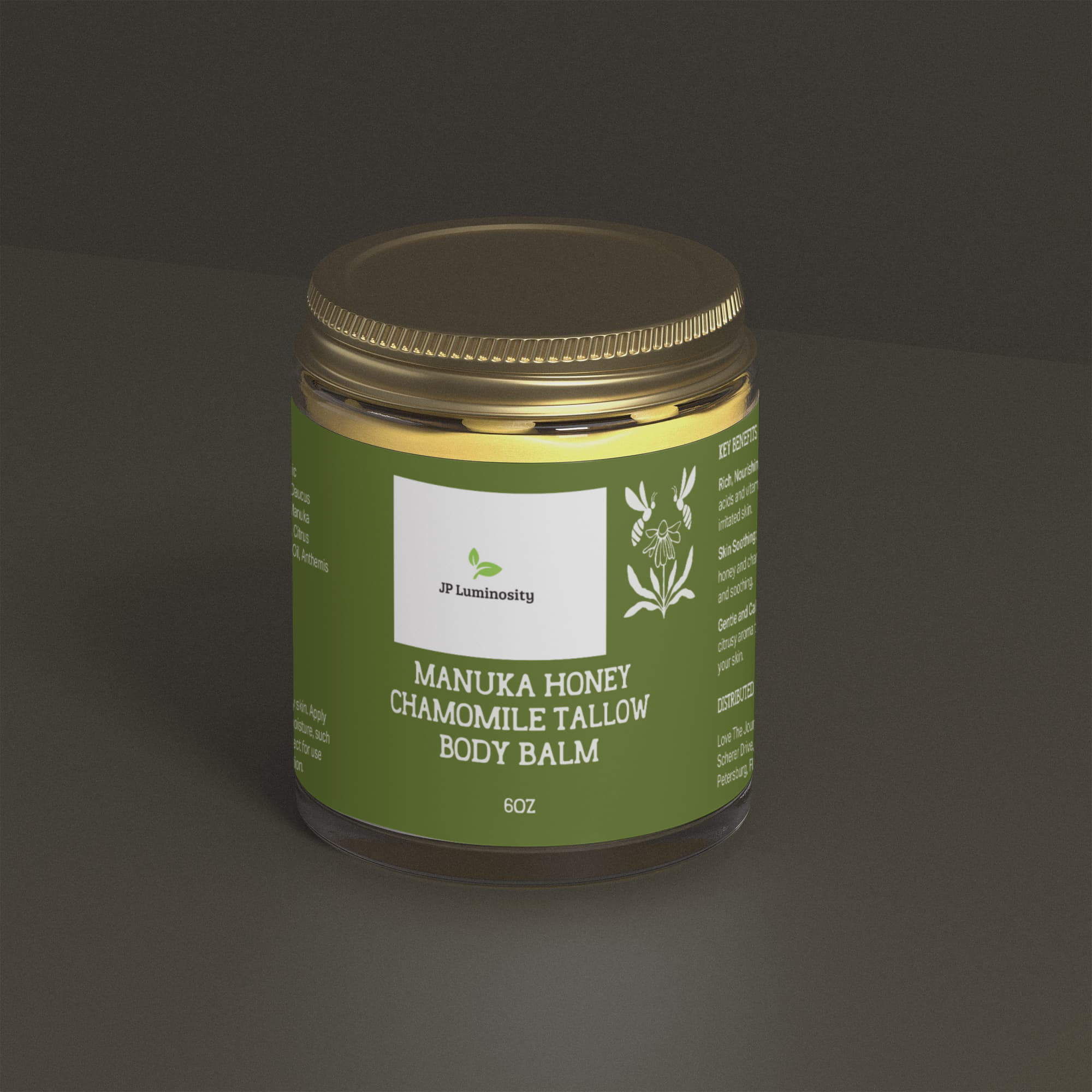 Manuka Honey Chamomile Tallow Body Balm