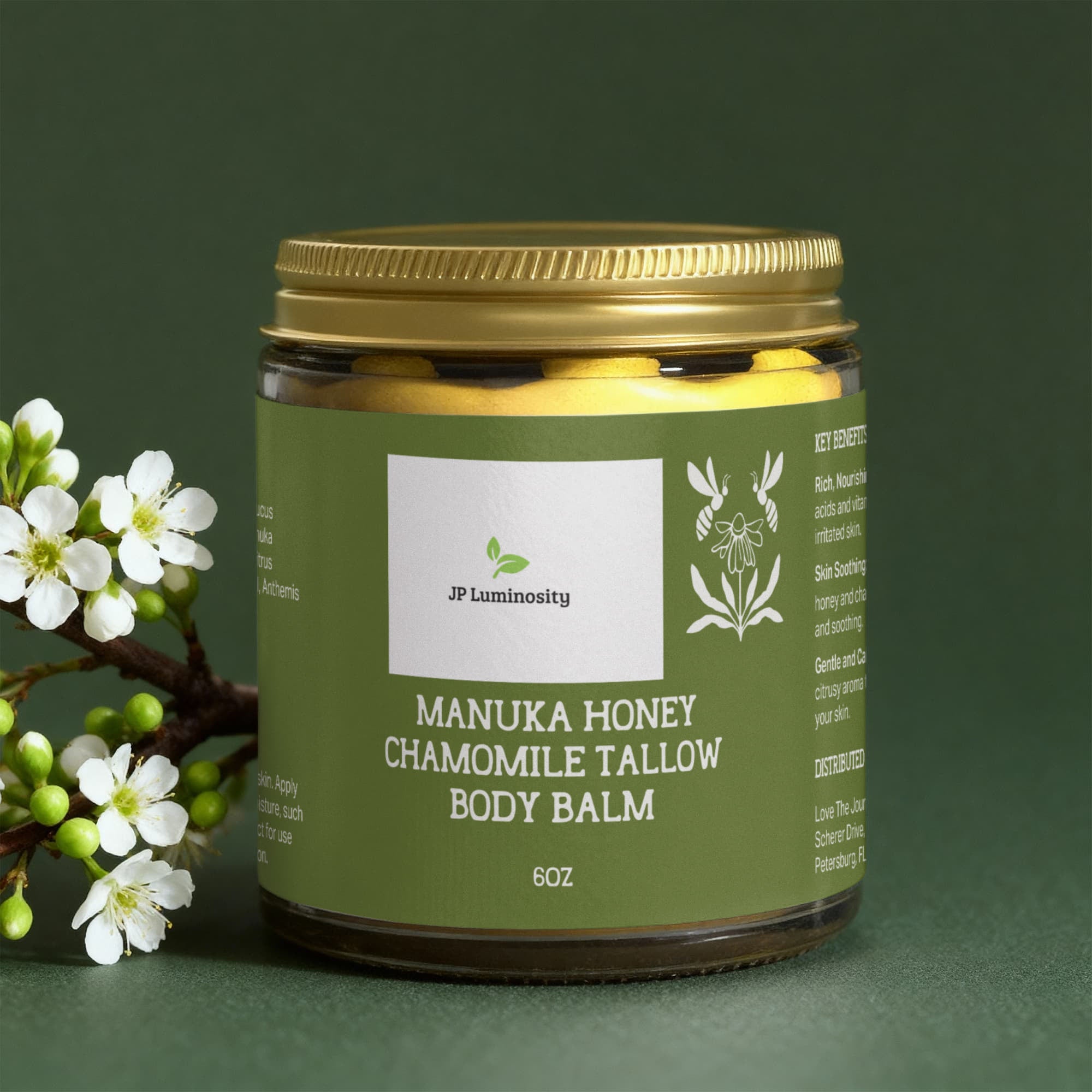 Manuka Honey Chamomile Tallow Body Balm