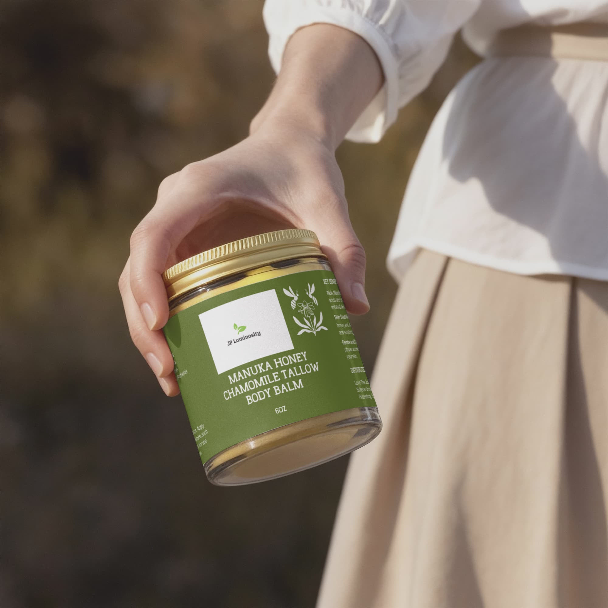 Manuka Honey Chamomile Tallow Body Balm