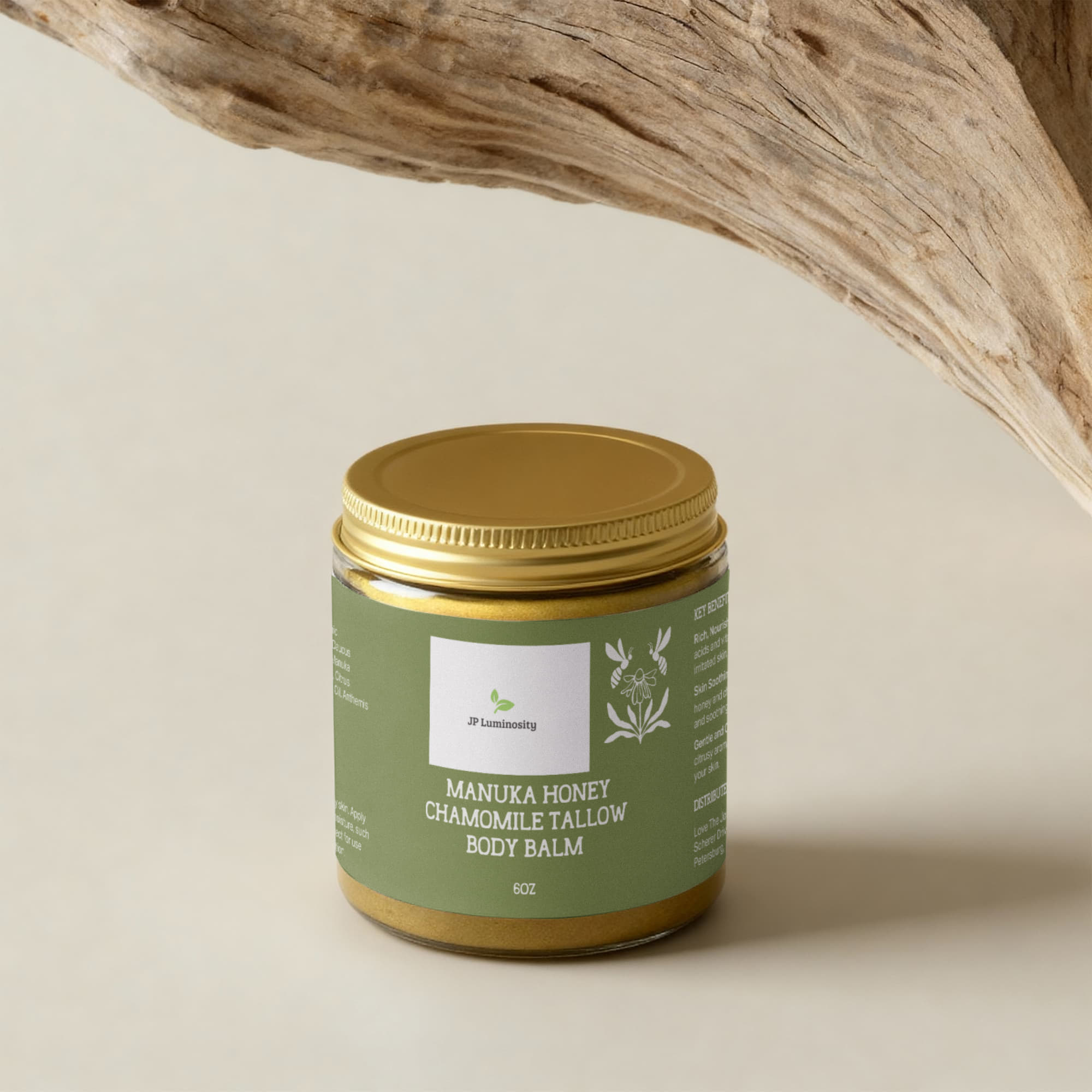 Manuka Honey Chamomile Tallow Body Balm