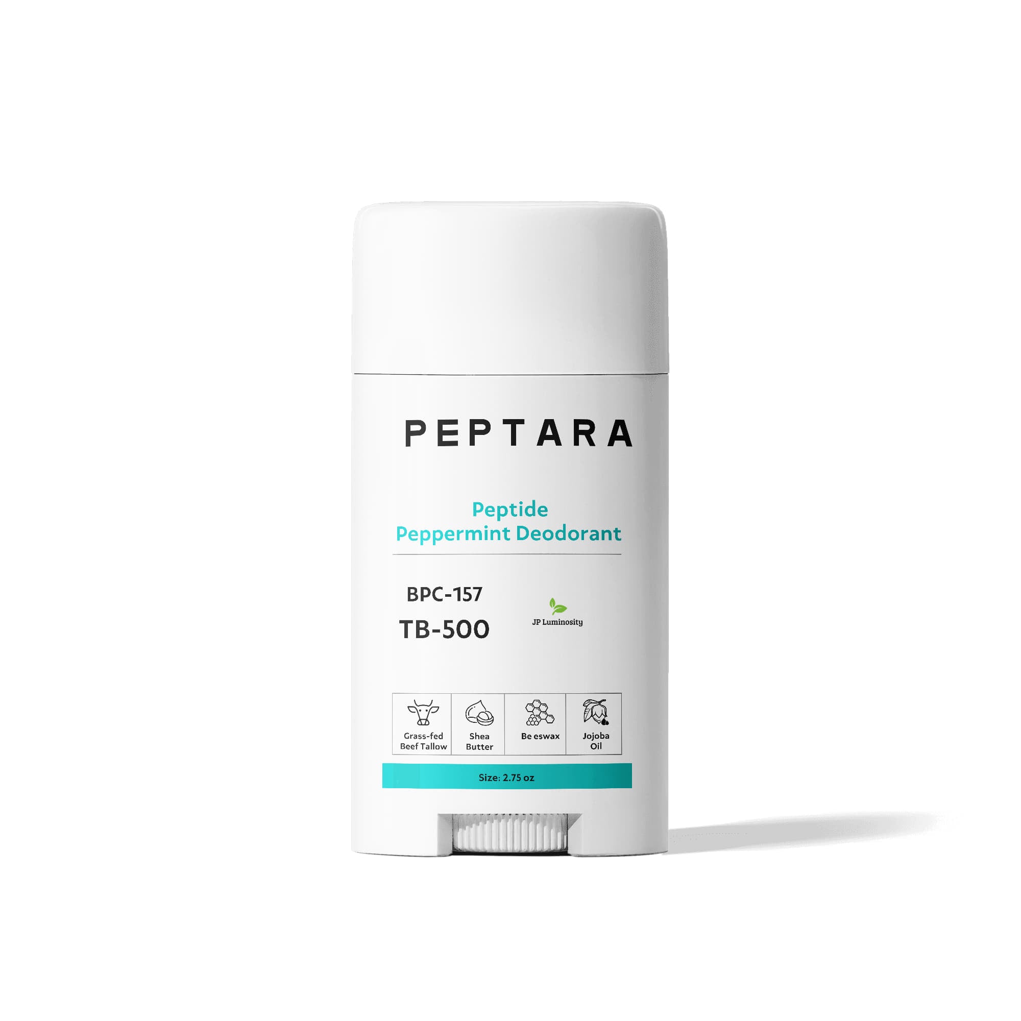 2 Pack Peptide Peppermint Deodorant