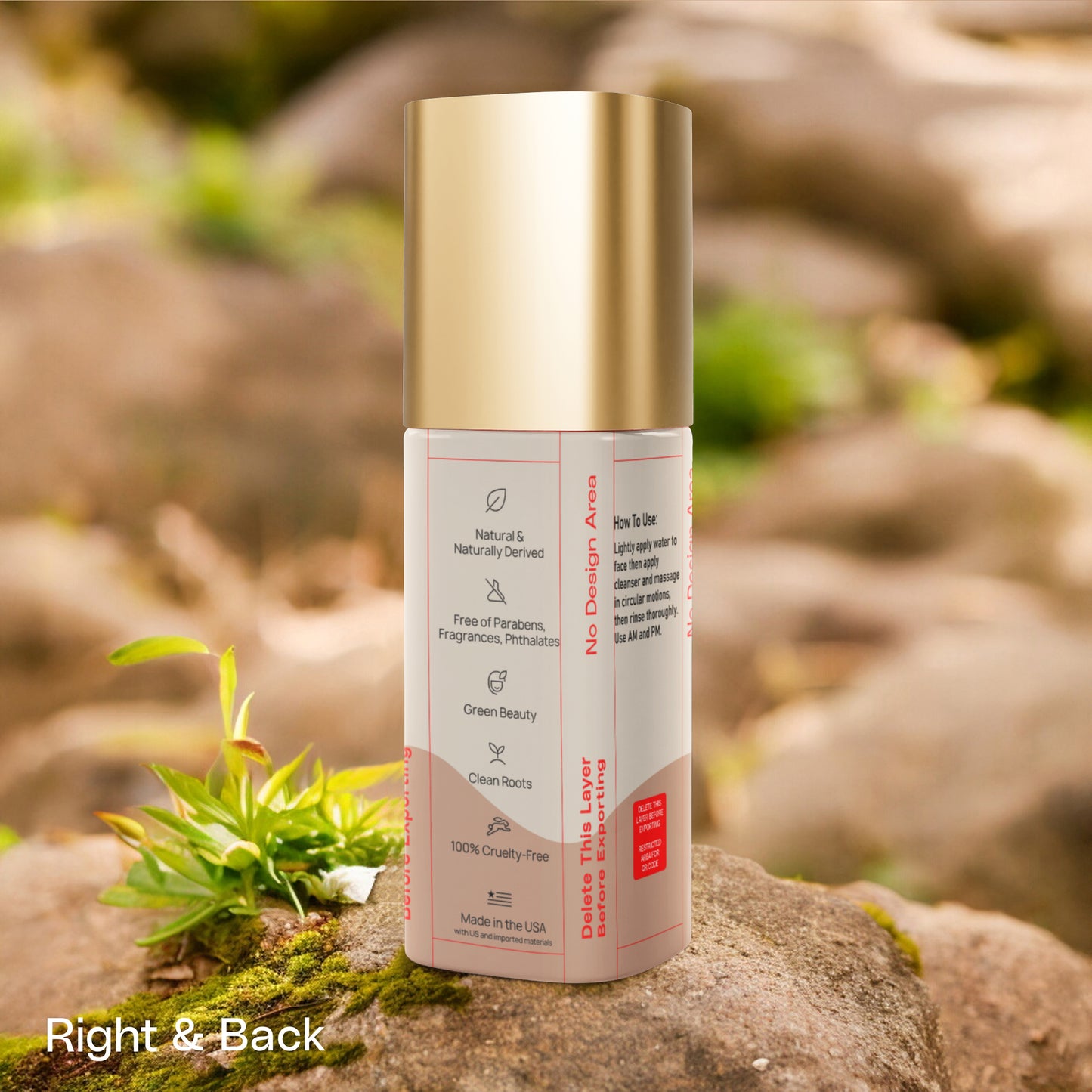 Milky Oil Foaming Cleanser Gold Cap