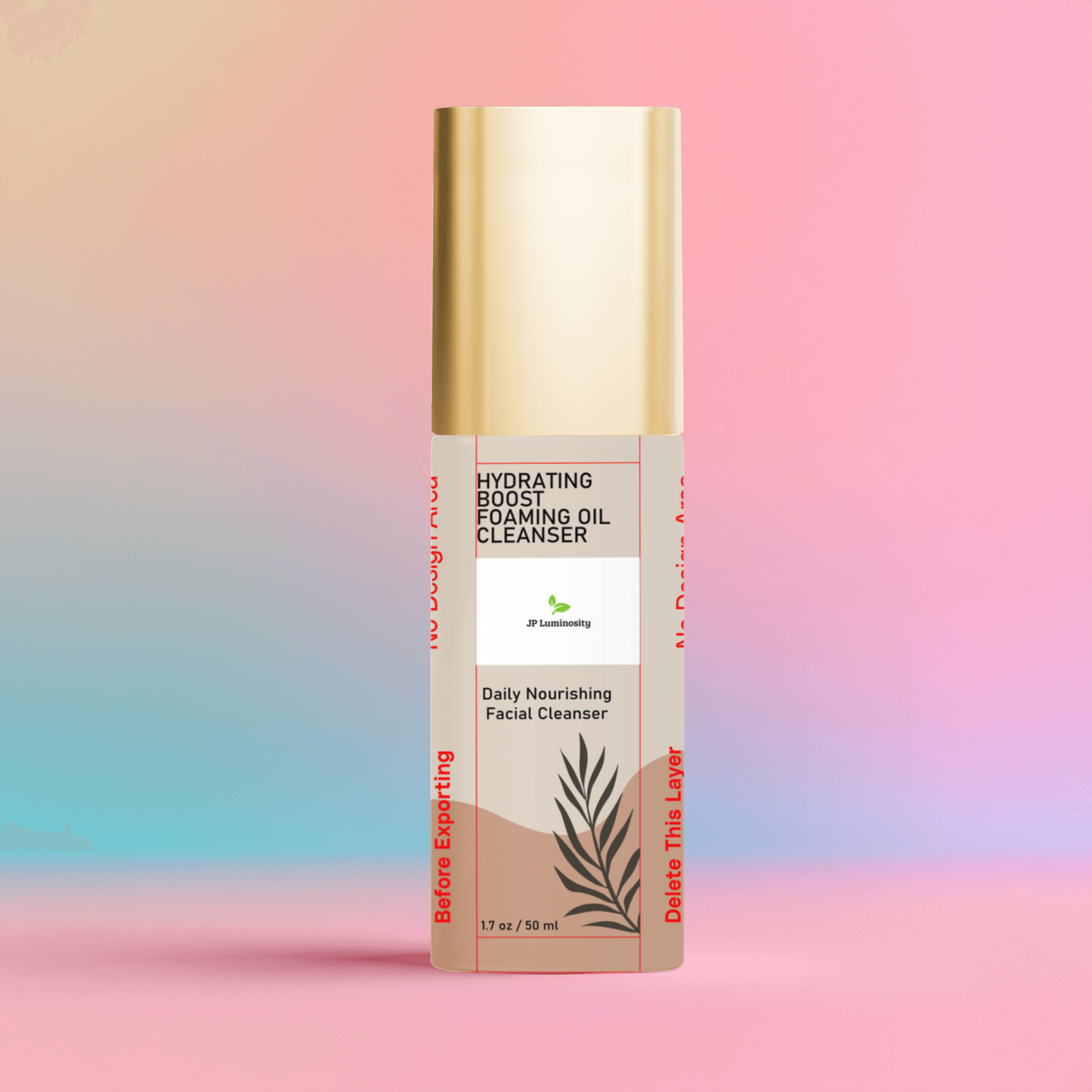 Milky Oil Foaming Cleanser Gold Cap