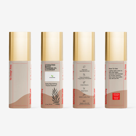 Milky Oil Foaming Cleanser Gold Cap