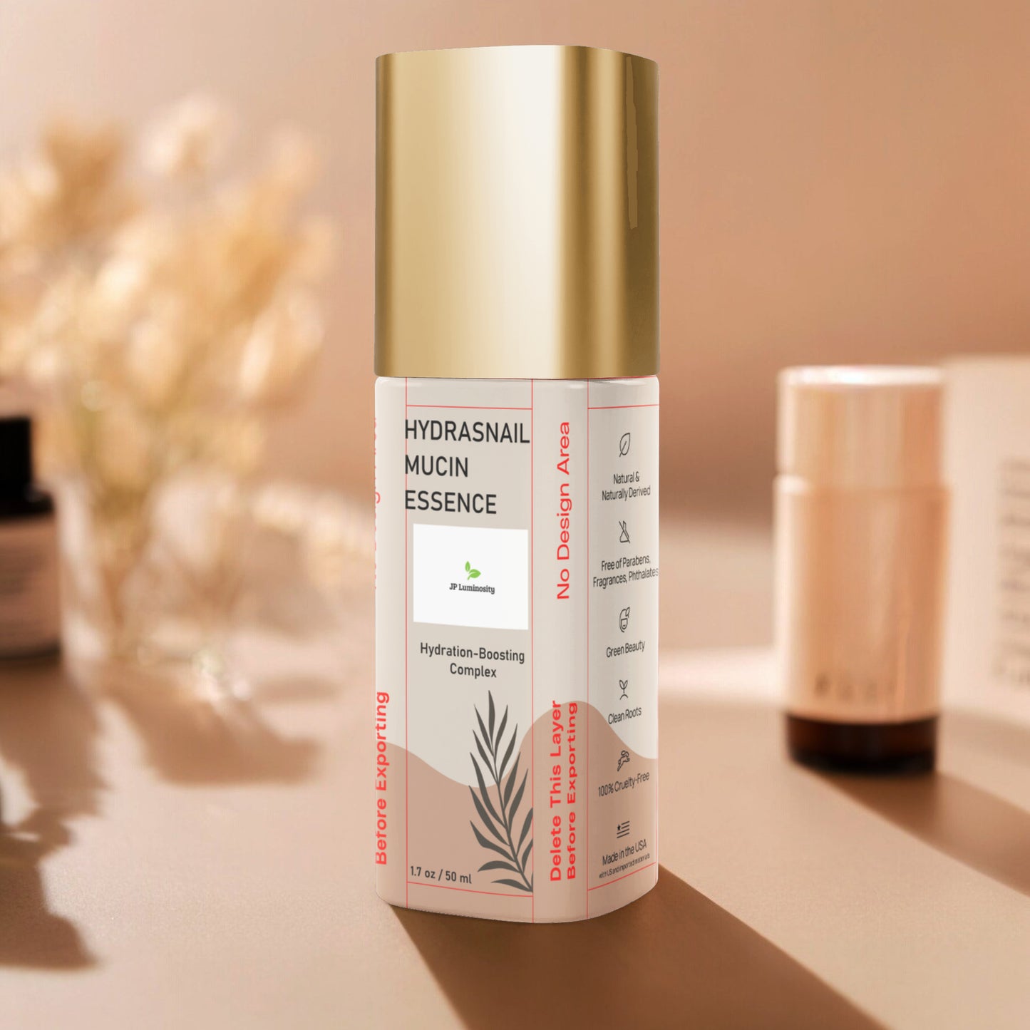 HydraSnail Mucin Essence Gold Cap