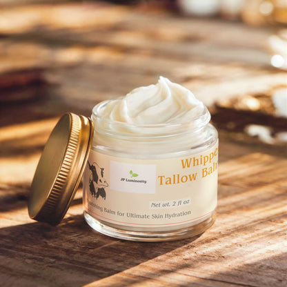Whipped Grass-Fed Tallow Balm with Vanilla Bean