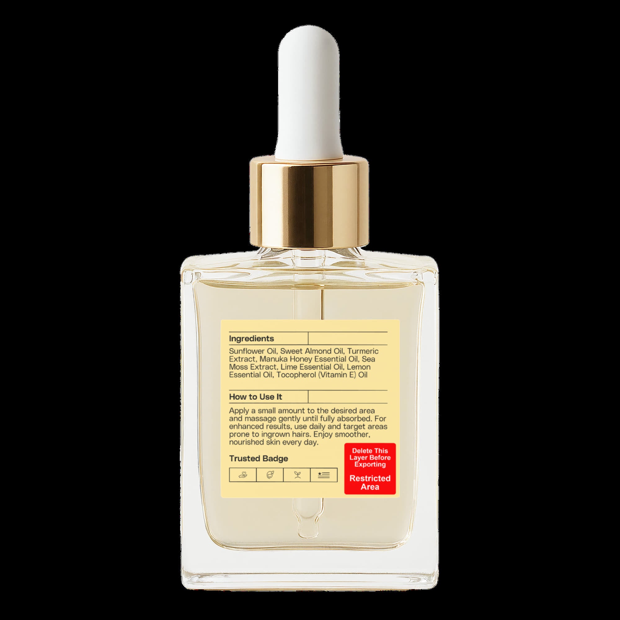 Manuka Honey Sea Moss Post-Shave Oil
